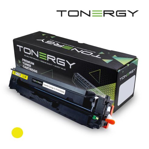 Tonergy Compatible Toner Cartridge HP 410X CF412X CANON CRG-046H Yellow, High Capacity 5K