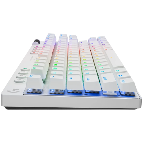 LOGITECH G PRO X TKL LIGHTSPEED Mechanical Gaming Keyboard - WHITE - US INT'L - TACTILE