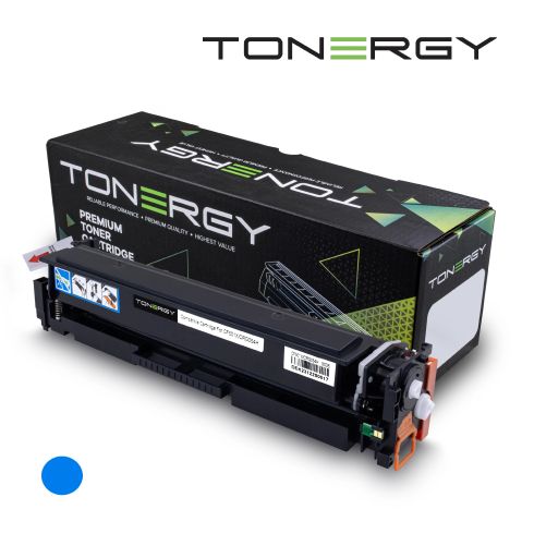 Tonergy Compatible Toner Cartridge HP 202X CF501X CANON CRG-054H Cyan, High Capacity 2.5K
