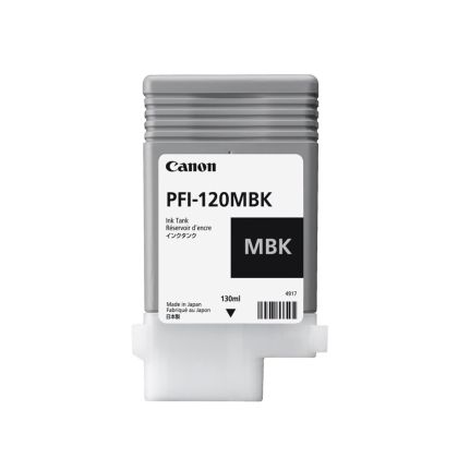 Rezervor consumabil de cerneală pigmentată Canon PFI-120, negru mat