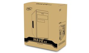 DeepCool Кутия за компютър Case mATX - WAVE V2 - Black USB3.0