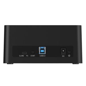 Orico Storage - HDD/SSD Dock - 2 BAY Clone 2.5/3.5 USB3.0 - 6629US3-C