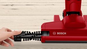 Прахосмукачка Bosch BBHF214R, Cordless Handstick Vacuum Cleaner, 2 in 1 Readyy'y, Series 2, 14.4V, Red