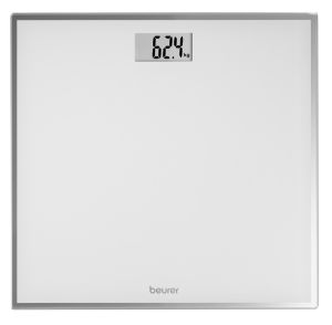 Scale Beurer GS 120 Kompakt Glass bathroom scale black; Automatic switch-off, overload indicator; 180 kg / 100 g