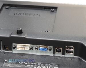 Dell 1908FPt, 19" 1280x1024 SXGA 5:4 USB Hub, Black, Grade C