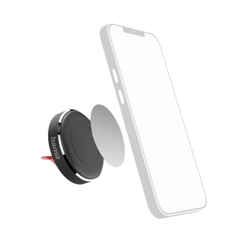 Hama "Magnet" Car Mobile Phone Holder for Dashboard, 360-degree Rotation, Univers.