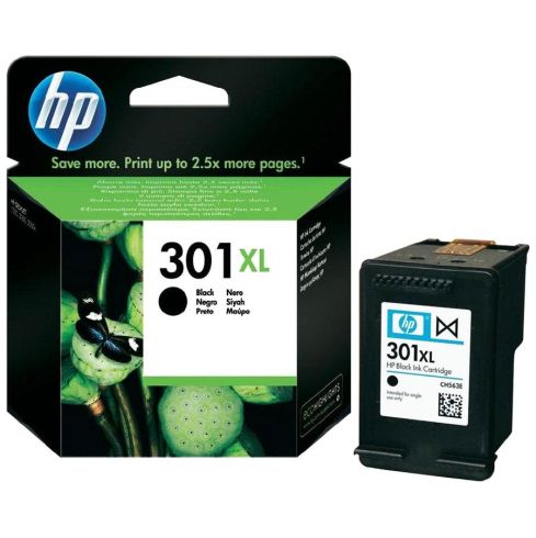 Ink cartridge HP 301XL Black, CH563EE