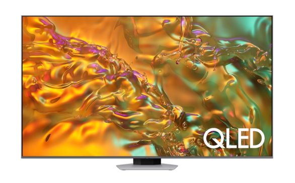 Televizor Samsung 65 inchi 65Q80D AI 4K QLED, SMART, Bluetooth 5.2, Wi-Fi 5, 4xHDMI 2.1, 2xUSB, Carbon Silver