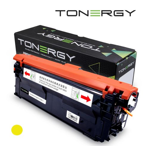 Tonergy Compatible Toner Cartridge HP 508X CF362X Yellow, High Capacity 9.5k