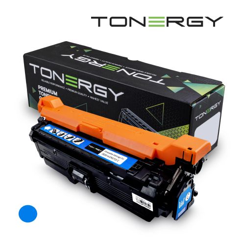 Tonergy Compatible Toner Cartridge HP 504A CE251A CANON 2644B002AA CRG-723 Cyan, 7K
