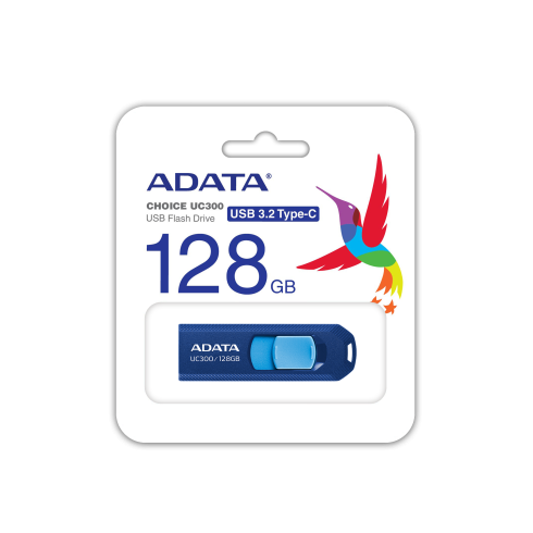 128GB TYPE-C UC300 ADATA ALBASTRU