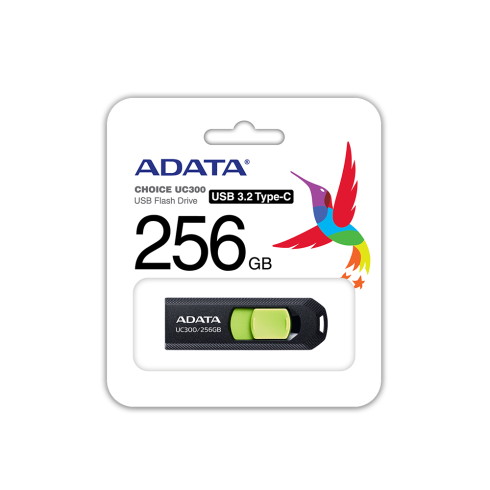 256 GB TYPE-C UC300 ADATA BK/GN