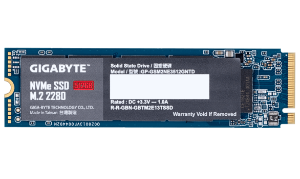 Solid State Drive (SSD) Gigabyte M.2 Nvme PCIe SSD 512GB 