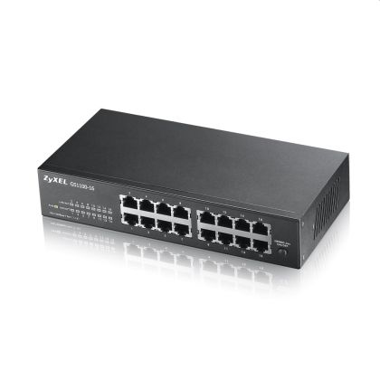 Комутатор ZyXEL GS1100-16 v3 16-port Gigabit Unmanaged Switch