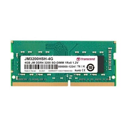Memorie Transcend 4GB JM DDR4 3200 SO-DIMM 1Rx8 512Mx8 CL22 1.2V