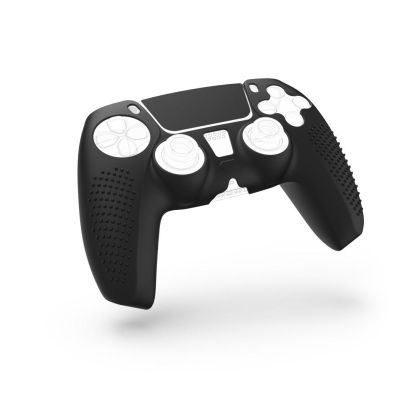 Husa din silicon HAMA pentru gamepad pentru SONY PlayStation 5, negru