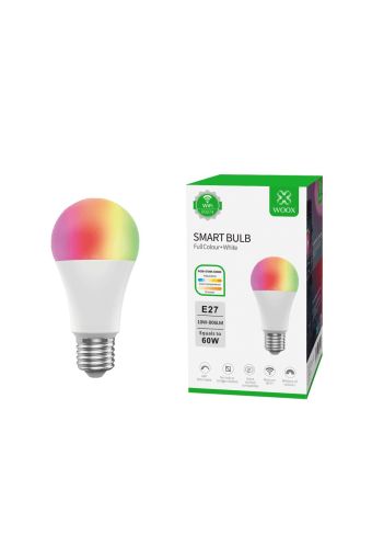 Woox Light - R9074 - WiFi Smart E27 LED Bulb RGB+White, 10W/60W, 806lm