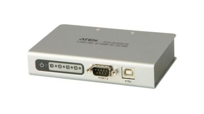 Hub ATEN UC2324 cu 4 porturi, USB la RS-232