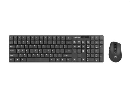 Natec Set 2 in 1 Keyboard + Mouse Wireless US Layout