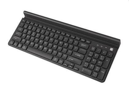 Set tastatură Natec Felimare US Layout Wireless Bluetooth + 2,4 GHz Slim Pnone/Suport tabletă, negru
