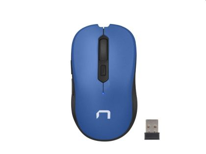 Mouse Natec Mouse Robin wireless 1600dpi albastru