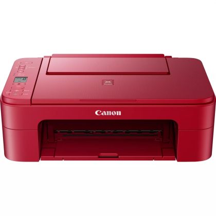 Dispozitiv multifuncțional cu jet de cerneală Canon PIXMA TS3352 All-In-One, roșu