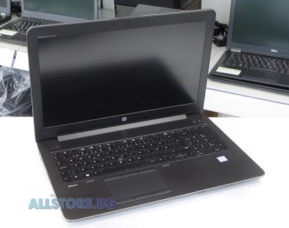 HP ZBook 15 G3, Intel Core i7, 16GB So-Dimm DDR4, 256GB M.2 SATA SSD, NVIDIA Quadro M2000M, 15.6" 1920x1080 Full HD 16:9 , Grade A-
