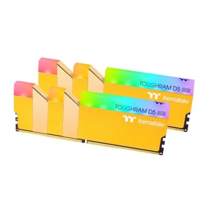 Memory Thermaltake TOUGHRAM RGB 32GB (2x16GB) DDR5 5600MHz U-DIMM Metallic Gold