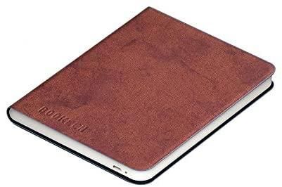 Husă din piele BOOKEEN Classic, pentru cititor de cărți electronice DIVA, 6 inch, magnet, Denim Brown