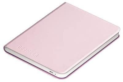 Husa piele BOOKEEN Classic, pentru cititor de eBook DIVA, 6 inch, magnet, Lily Pink