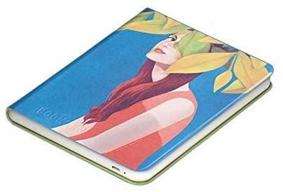 Husă piele BOOKEEN Classic, pentru cititor de cărți electronice DIVA, 6 inch, magnet, Lily Shygirl
