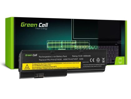 Baterie pentru laptop GREEN CELL, IBM Lenovo ThinkPad X200 X201 X201i 42T4535, 10.8V, 4400mAh