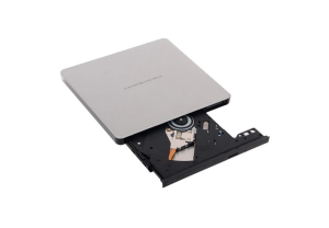 DVD Writer extern Slim, LG GP60NS60, USB 2.0, argintiu