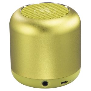 Bluetooth смарт тонколона HAMA Drum 2.0, 3.5mm жак, 3.5W, Жълто-зелена