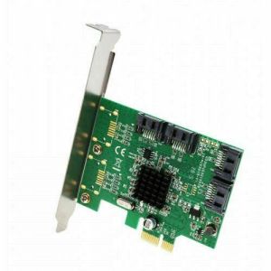 Controller Estillo SATA PCI Express Card - 4 ports