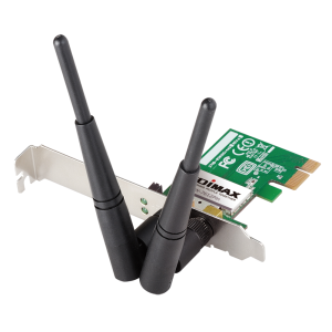 Adaptor wireless PCI Express EDIMAX EW-7612PIN, Realtek, 2.4Ghz, 802.11n/g/b