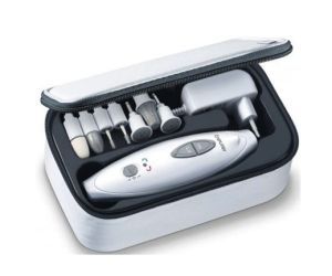 Комплект за маникюр/педикюр Beurer MP 41 Manicure/pedicure set, 7 attachments, 2 speed levels, LED light, storage case