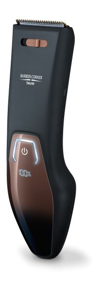 Машинка за подстригване Beurer HR 5000 hair clipper, 2 Attachments, Individually adjustable cutting lengths and 5-step precision adjustment, quick-charge function, LED display with battery display, travel lock display, charge display as well as oil indica