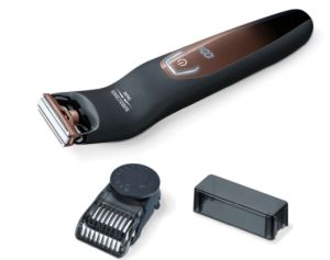 Машинка за подстригване Beurer HR 6000 body groomer,Double-sided shaving blade and rotating attachment with 13 different trim lengths for the body and face,quick-charge function, LED display, Water-resistant