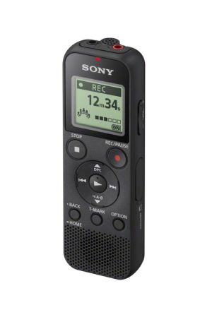 Voice recorder Sony ICD-PX370, 4GB, Built-in USB, black