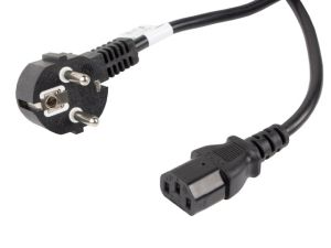 Cablu Lanberg CEE 7/7 -> IEC 320 C13 cablu de alimentare 10m VDE, negru
