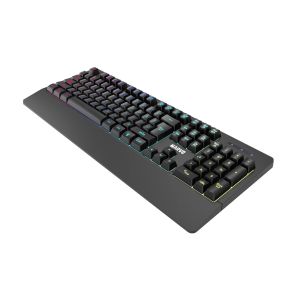 Tastatură pentru jocuri Marvo Tastatură pentru jocuri K635 - Suport pentru încheietura mâinii, 104 taste, Anti-ghosting, Iluminare de fundal
