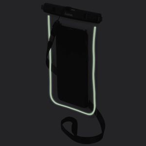 Geantă pentru smartphone HAMA Playa, mărime XXL, impermeabilă IPX8, transparentă/neagră