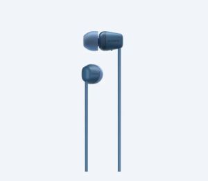 Слушалки Sony Headset WI-C100, blue