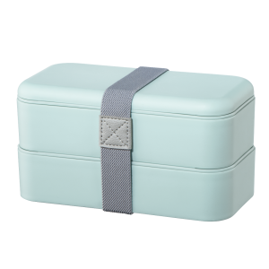 Xavax Bento Box, 2 x 500 ml, Albastru pastel