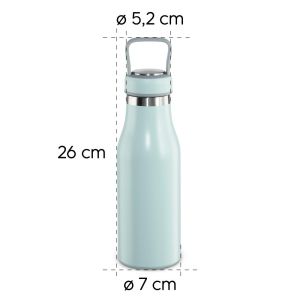 Flacon de lichid Xavax To Go, 500 ml, Oțel inoxidabil, Izolație dublă
