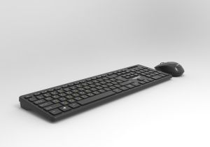 Makki Combo Keyboard and Mouse Wireless 2.4G BG low-profile chocolate - MAKKI-KB-KMX-C16