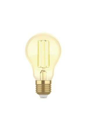 Woox Light - R5137 - WiFi Smart Filament LED Bulb E27, Type A60, Amber, Warm and Cool White, 4.9W/50W, 470 lm