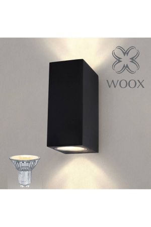 Bec inteligent Woox - R5143 - Bec WiFi Smart GU10 LED transparent, 4,9 W/50 W, 345 lm, alb cald și rece