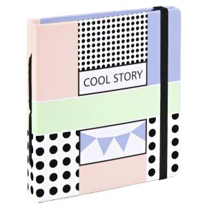Album Slip-In "Cool Story" Hama, pentru 56 de fotografii instant cu dimensiuni de până la max. 5,4 x 8,6 cm